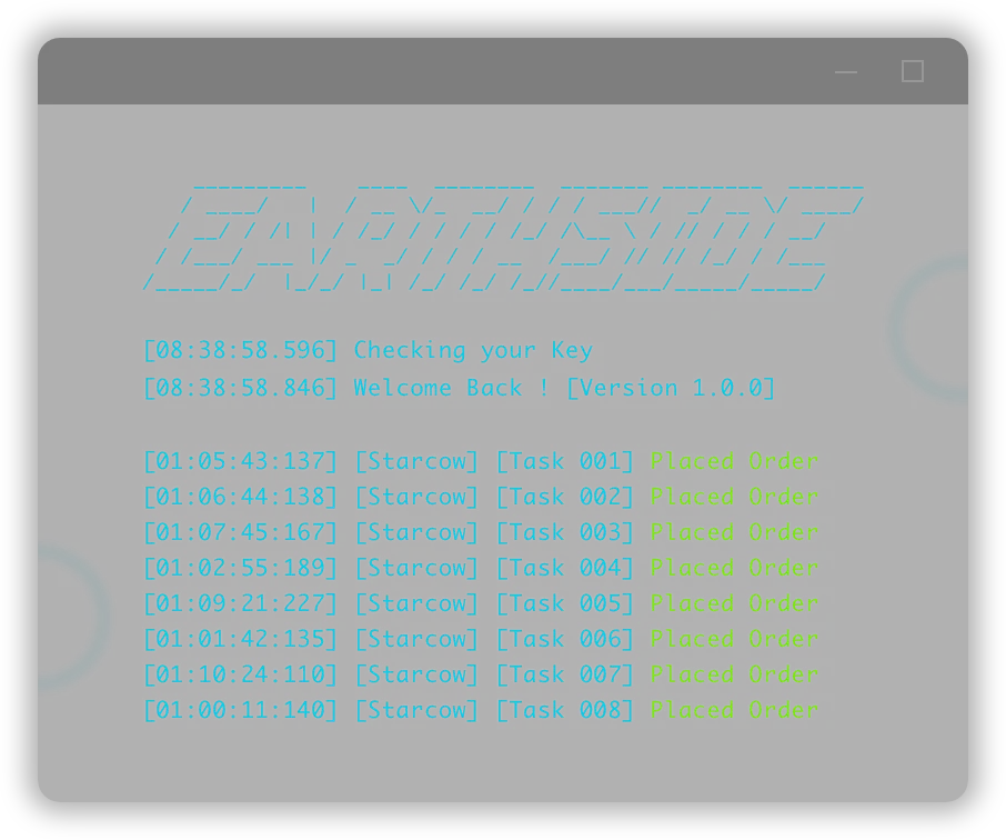 EarthSideIO checkout success notifications